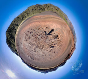 20150721 - panorama -  hawaii day mars globe