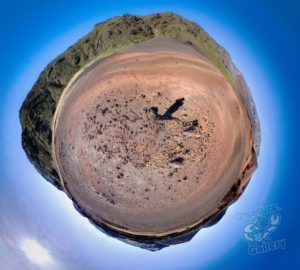 20150721 - panorama -  hawaii day mars globe