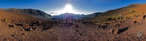 20150721 - panorama -  hawaii day martian valley sunrise