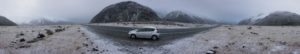 20170122 - panorama -  new zealand mount cook valley snow