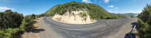 20170122 - panorama -  new zealand east cape corner