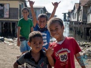 Children from Hanabada