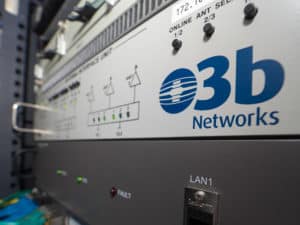O3B rack for satellite internet