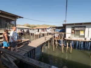 Hanuabada houses in Port Moresby
