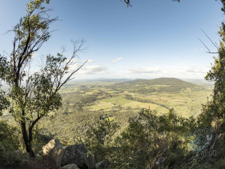 The view from the summit of Mount Edwards