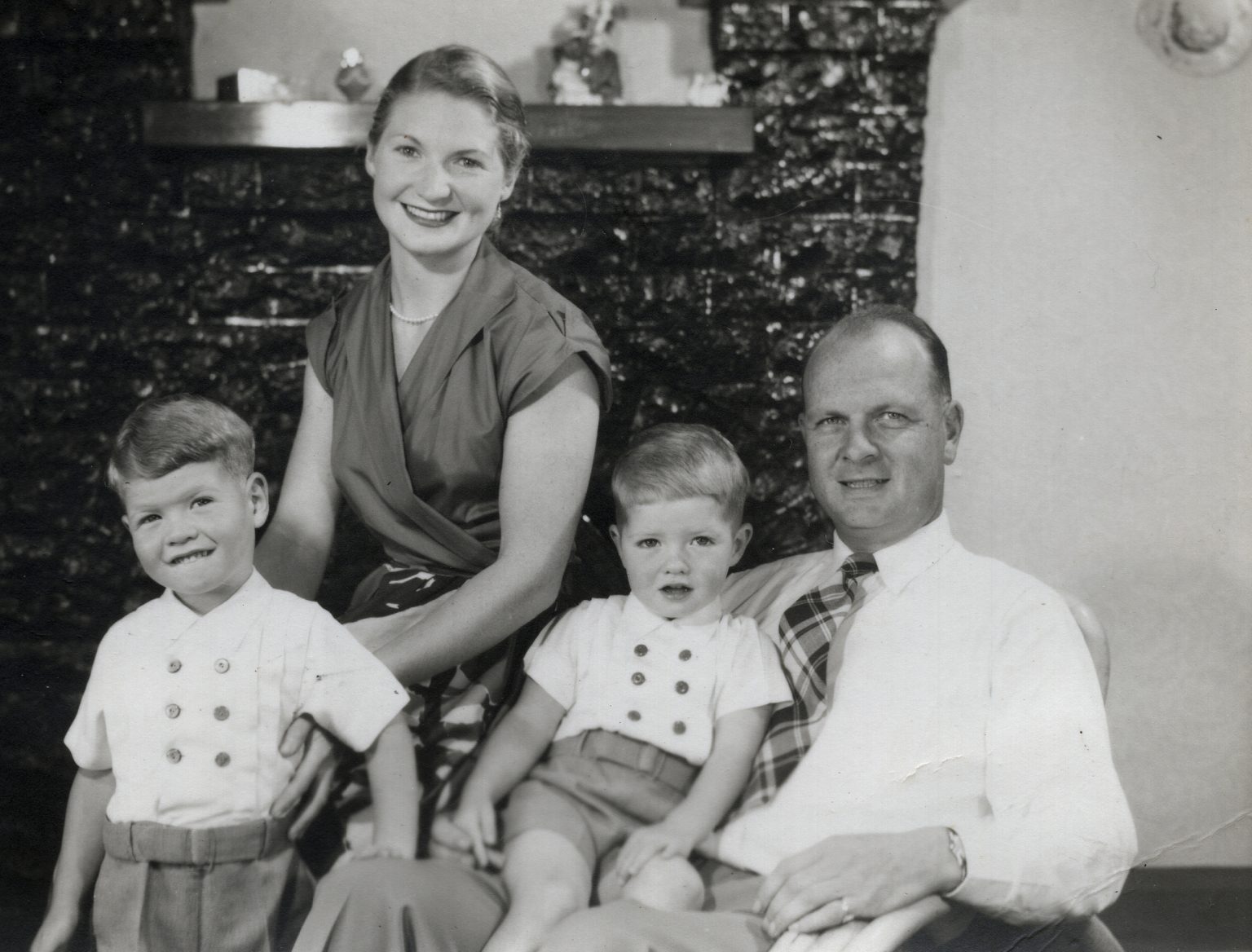 19580101 family photo david jill phil paddy