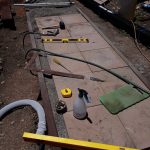 20210124 122359 backyard progress working in the searing heat