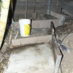 210228 backyard progress top steps 20210228 183713 DSC4678 backyard progress top steps - (SONY ILCE-7 28.0mm 1-30sec f6.3 1250iso Flash On,Returndetected)