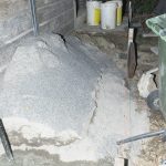 210228 backyard progress top steps 20210228 183746 DSC4681 backyard progress top steps - (SONY ILCE-7 28.0mm 1-30sec f6.3 1250iso Flash On,Returndetected)