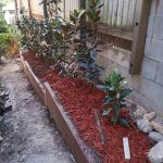 210808 backyard progress irrigation and bottom garden - 20210523 162844 backyard progress 11