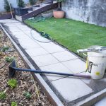 210920 julian in a singlet 20210920 080822 DSC7522 backyard progress laundry pavers - (SONY ILCE-7 28.0mm 1-30sec f6.3 100iso Flash Off,Didnotfire)